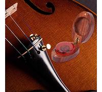 Bamjour Colophane Professionnelle pour Violons, Altos et violoncelles ; Faible Poussière, Haute viscosité ; livré avec une Boîte de Rangement en Bois ; Ton Parfait et Inclinaison claire. (boîte ovale)
