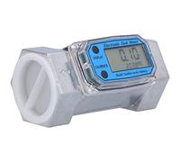 Bamjour Compteur à Numérique, Débitmètre de Liquide électronique Numérique de 2 Pouces avec Précision et Conception Modulaire pour Utilisation de Carburant, d'eau et de Gaz