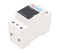 Bamjour Disjoncteur Breaker over Under WiFi avec Sur/sous-tension et Fuite | Dispositif sous tension, télécommande, fuite de courant, assistant de vie, télécommande, paramètres actuels, Compatible