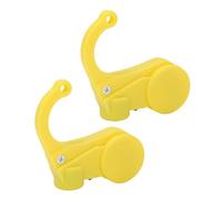Bamjour Dispositif Anti-somnie D'Alarme de Sommeil du Conducteur, Alarme de Détection de Somnolence avec Structure Légère Montée sur L'oreille (YELLOW)