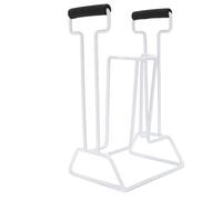 Bamjour Dispositif D'aide à la Chaussette de Compression, Cadre en Alliage de Zinc pour un Enfilage Facile, avec Couche de Caoutchouc pour une Prise Sûre, S'adapte à une Circonfér