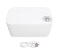 Bamjour Distributeur de Lingettes Humides Chauffantes pour bébé avec 3 Réglages de Température Thermostat Automatique pour Peau Sensible Utilisation Portable