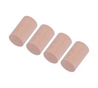 Bamjour Ensemble de Diffuseurs d'arômes d'huiles Essentielles de Forme Cylindrique en Bois de Hêtre, 15 Pièces, pour Usage Intérieur