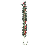 Bamjour Fleurs Miniatures, 1:12 Dollhouse Garden Scene Rose String Easel Sworative Décorative Long Bouquet Fée Accessoires (rose rouge)