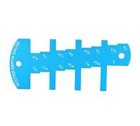 Bamjour Jauge d'onglet de Scie à Table, Jauge de Hauteur de Profondeur de Scie à Table, à Panneau, de Profondeur, Accessoires de à, Petit Gadget de Travail du Bois, Outils de Limite de Hauteur de