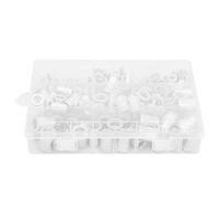 Bamjour Kit d'outils pour écrous à Rivets, 175 Pièces/boîte en Aluminium pour écrous à Rivets, de Quincaillerie, Ensemble d'accessoires pour 'Insertion M3/4/5/6/8/10/12