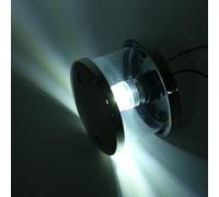 Bamjour Lumière d'ancre, Lumières d'arc Marines à LED IP66, Lampe de Signalisation 'ancre Ronde, Feux de Navigation de Bateau, de Poupe de Bateau pour Ponton, Skiff, Petits Bateaux de Pêche et