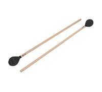 Bamjour Maillets Marimba, Pièces Marimba, Maillet de Tambour avec Handle de Manche Murs Percussion pour Percussion Jouant (BLACK)