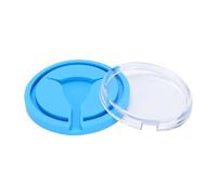 Bamjour Modèle de Formation sur Le DIU, Kit de Démonstration de Contraception Utérine en Forme de Y Bleu avec Couvercle Amovible pour Enseigner L'outil de Pratique D'insertion du DIU