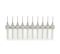 Bamjour Nettoyeur de Buse d'extrudeuse d'imprimante 3D 0,4 Mm, 10 Forets de Buse de Nettoyage, Coupe Tranchante de dureté pour Pièces de Rechange 'imprimante 3D