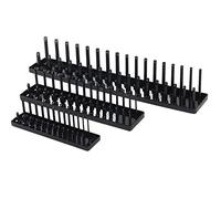 Bamjour Organisateur de Socket, 3pcs 1/4in 3/8 Pouce 1/2 Pouce Organisateur de Douille Organisatrice