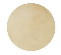 Bamjour Pack de Têtes de Tambour, 2 Pièces Tête de Tambour de Forme Ronde de en Peau de Mouton Accessoire d'instrument de Remplacement Bongo de Evans pour Bongo Africains (8,5 pouces)