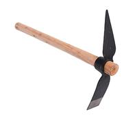 Bamjour Pioche, Outil à Main de Pioche, Haches de pour Creuser Un Outil de Jardin, Hache pour Parterres de Fleurs, Désherbage, Jardinage, Ameublissement du Sol, Creusement, Camping