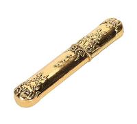 Bamjour Porte-aiguille, Motif Stéréoscopique gravé en Alliage de Zinc Rangement d'Aiguilles à Coudre élégant Aiguilles à Coudre Portables Légères Étui à à pour Parents, Enseignants, Camarades de