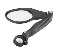 Bamjour Rétroviseur de Vélo, Rétroviseurs de Vélo en ABS et Verre avec Bandes Réfléchissantes, de pour de Route de Montagne (Gauche HF-MR081L)