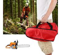 Bamjour Sac de Tronçonneuse en Tissu Oxford, Sac de Transport Portable pour Tronçonneuse avec Poignée et Fermeture éclair pour Scie à Chaîne de 12 Pouces, 14 Pouces et 16
