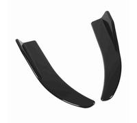 Bamjour Soiler Arrière Universel, 2pcs ABS 41,5 Cm / 16,34 Pouces Arrière SPORULER AIGINE ARRANT LIP LIP SPOILER POUR CARS (noir brillant)