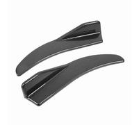 Bamjour Soiler Arrière Universel, 2pcs ABS 41,5 Cm / 16,34 Pouces Arrière SPORULER AIGINE ARRANT LIP LIP SPOILER POUR CARS (style fibre de carbone)