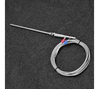 Bamjour Sonde de Thermocouple de Type K de Précision, Longueur de 150 Mm, Fil de Capteur de Température 0-400 ℃ pour des Mesures Rapides et Fiables, Longueur de (#3)