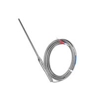 Bamjour Sonde de Thermocouple de Type K de Précision, Longueur de 150 Mm, Fil de Capteur de Température 0-400 ℃ pour des Mesures Rapides et Fiables, Longueur de (#4)