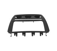 Bamjour Tactile Sculpture de Radio, 2 DIN GPS Cadre Pannel Fit Console Car Stéréo Radio Fascia Dash Stéréo Cécher Cartes Intérieure Car Pièces pour la Voiture 2004 et 2010, Noir