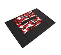 Bamjour Tapis, Tapis de Salon 48 X 33 X 1 Cm pour Styliste avec Disposition Multi-zones pour Utilisation en Salon et en Station