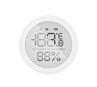 Bamjour Thermomètre, Hygromètre télécommandé par Application avec Thermomètre Numérique Passerelle pour Liaison Intelligente à Domicile (WHITE #-2)