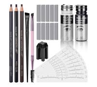BAMTTOO Kit de mappage pour sourcils pré-encreur, ficelle de cartographie, 30 mètres, brow thread eyeliner liquide pour maquillage semi-permanent