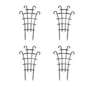 Bamworld Tuteur et Treillis pour Plantes Grimpantes, Lot de 4 Supports Empilables, Résistants à l'usure et Réutilisables pour Intérieur et Extérieur