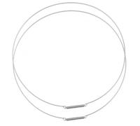 Bamyli 2 Pièces 35-36cm Waschmaschine Abschliessen Türschloss | Cercle Acier, Fixation Joint Hublot Pour Lave Linge Samsung, Haier, Hotpoint - Résistant à la Rouille, Universel