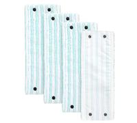 Bamyli 4 Pièces Housses de Rechange en Microfibre pour Leifheit Clean Twist XL Micro Duo 49x15cm, Housses de Vadrouille avec Boucle pour Tous Les Sols