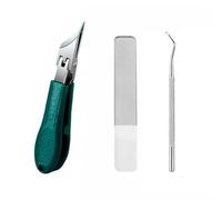 Bamyli Nagelknipser Fußnägel Mit Spritzwasserschutz, Schräge Nagelschere Für Dicke Und Eingewachsene Nägel, Edelstahl Nagelzwicker Mit Feile