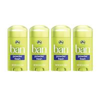 Ban Antiperspirant Deodorant, Invisible Solid, Powder Fresh, 2.6-Ounce Bottles by Ban