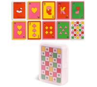 ban.do Game On ! Jeu de 52 cartes étanches en plastique avec étui de rangement