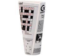 ban.do Vase journal d'inspiration vintage, décoration rétro en céramique, vase à fleurs éclectique, journal