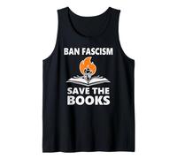 Ban Fascism Save The Books Hands Off Resist Fascism is Bad Débardeur