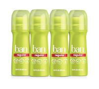 BAN Roll-on Déodorant antisudorifique Régulier - Pack de 4 x 100 ml