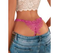 Banamic Strings pour Femme sous-vêtements Invisibles Stretch Respirables Petit Bikini