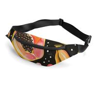 Banana And Papaya Sac banane pour homme et femme Sac banane pour homme Sac banane pour homme Sac banane pour femme Petit sac banane pour femme, style, 36 x 15 cm, Style :, 36*15cm