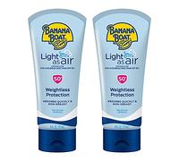 Banana Boat Light As Air Reef Friendly Large Spectrum Sun Protection Lotion SPF 50 Lot de 2