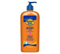 Banana Boat Sport Ultra SPF 50 Sunscreen Lotion, 12 oz | Banana Boat Sunscreen SPF 50 Lotion, écran solaire sans oxybenzone, lotion Sunblock Sunscreen, taille familiale, écran solaire SPF 50, 300 ml
