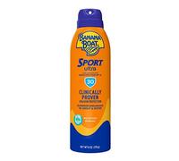 Banana Boat Sunscreen Ultra Mist Sport Performance Broad Spectrum Sun Care Sunscreen Spray - SPF 30, 6 Ounce by Banana Boat