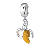 banana Charm argent sterling 925 Fruits de Noël Charm Charm pour bracelet à breloques Pandora