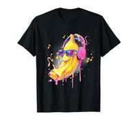 Banana DJ Music Producer Dance Club Casque audio T-Shirt