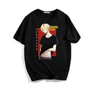 Banana Fish T-Shirt Ash Lynx Cosplay Costume Mode Casual Graphique Imprimé À Manches Courtes Tee Shirt pour Hommes Femmes