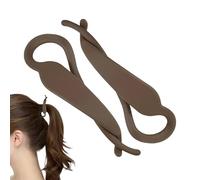Banana Hair Clip, Interlocking Styling Accessory, 4.13x1.18in Authentic Secure Claw Grip, Lightweight Elegant Non-Slip Design, Formal Hair Accessories for Work School Party Bridal