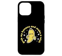 Banana Lover Cute Kawaii Funny Grab My Banana Make a Wish Coque pour iPhone 12 Pro Max