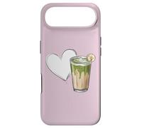 Banana Matcha Latte Love Green-Tea Vegan Vintage Foodie Coque pour iPhone Air