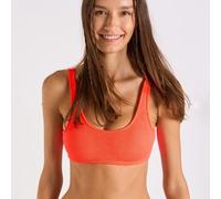 Banana Moon - Women's Justin Scrunchy - Haut de maillot - 36 - corail
