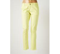 banana moon pantalons femme de couleur jaune 38